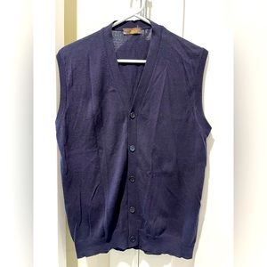 Luciano Barbera wool/cotton vest